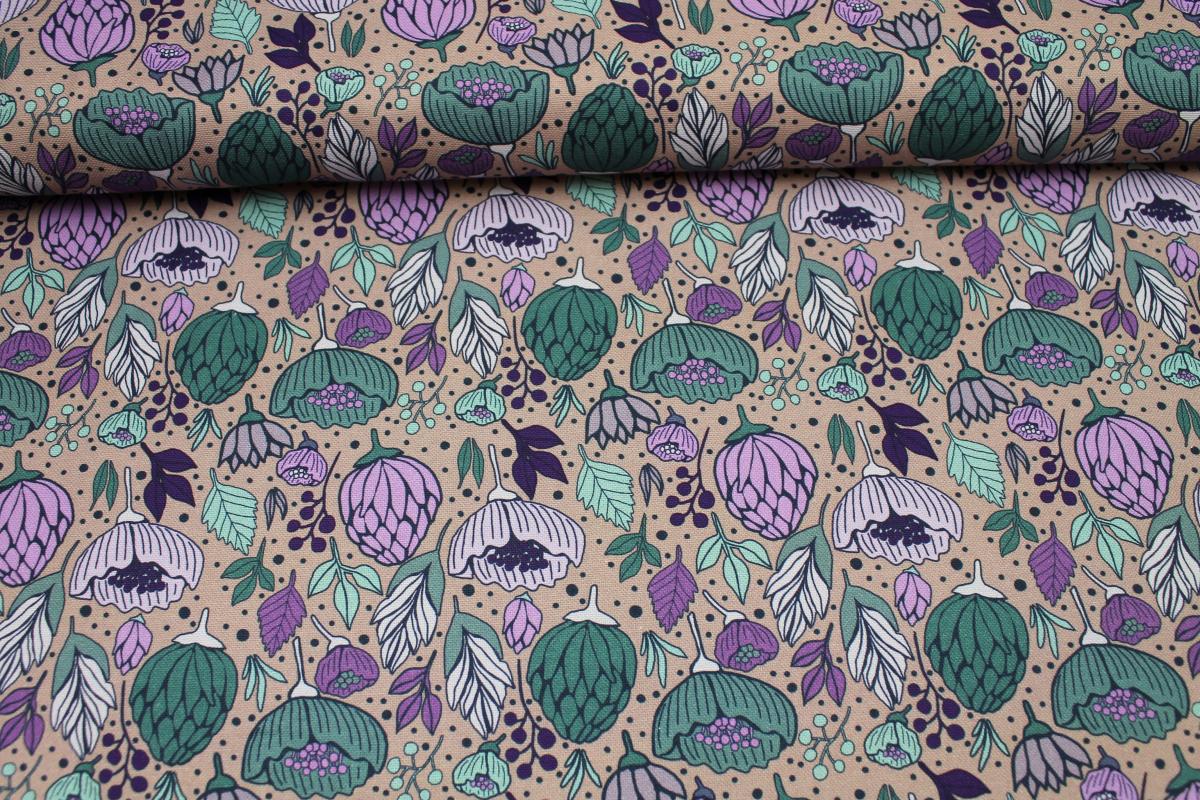 Canvas Garden Stories von Emjo Design - apricot